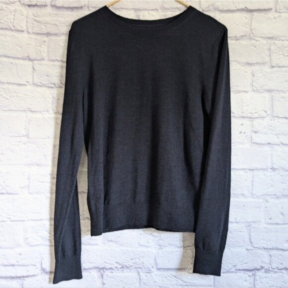 Zadig and Voltaire Miss M Skull Merino Wool Sweater XS Navy Blue Silver Crystal - Picture 4 of 7